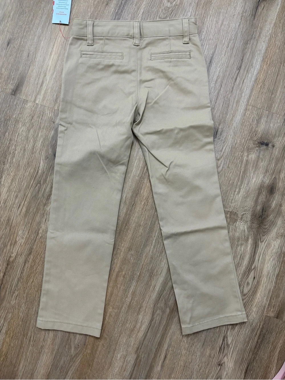 Cat & Jack Girl School Uniform Pant Straight Leg Khaki Size 6